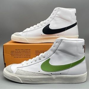 Nike Blazer Mid ‘77 Vintage White Green Black Men’s Size 11.5 Shoes